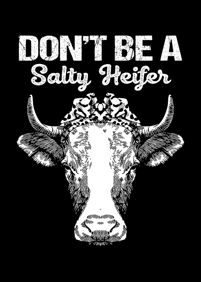Dont Be A Salty Heifer