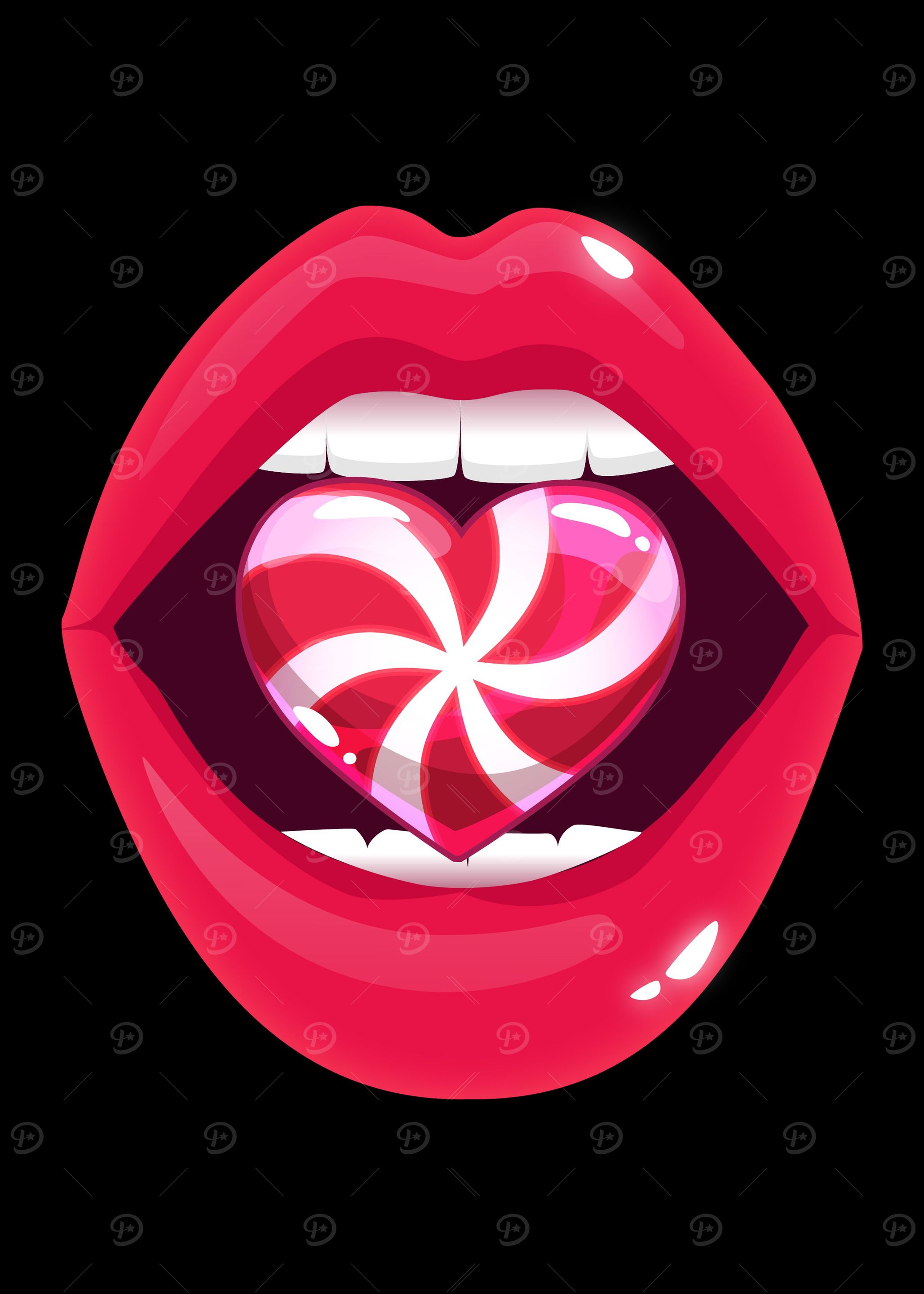 Mouth bite Sweets