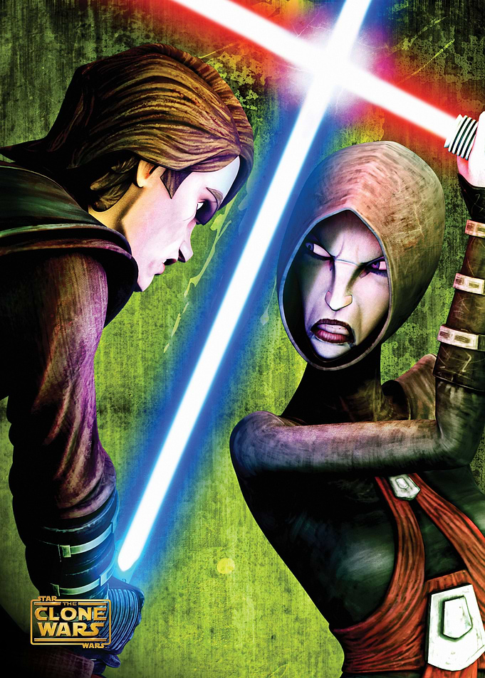 Anakin vs Asajj