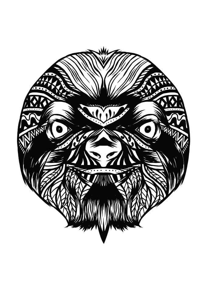 LION MANDALA