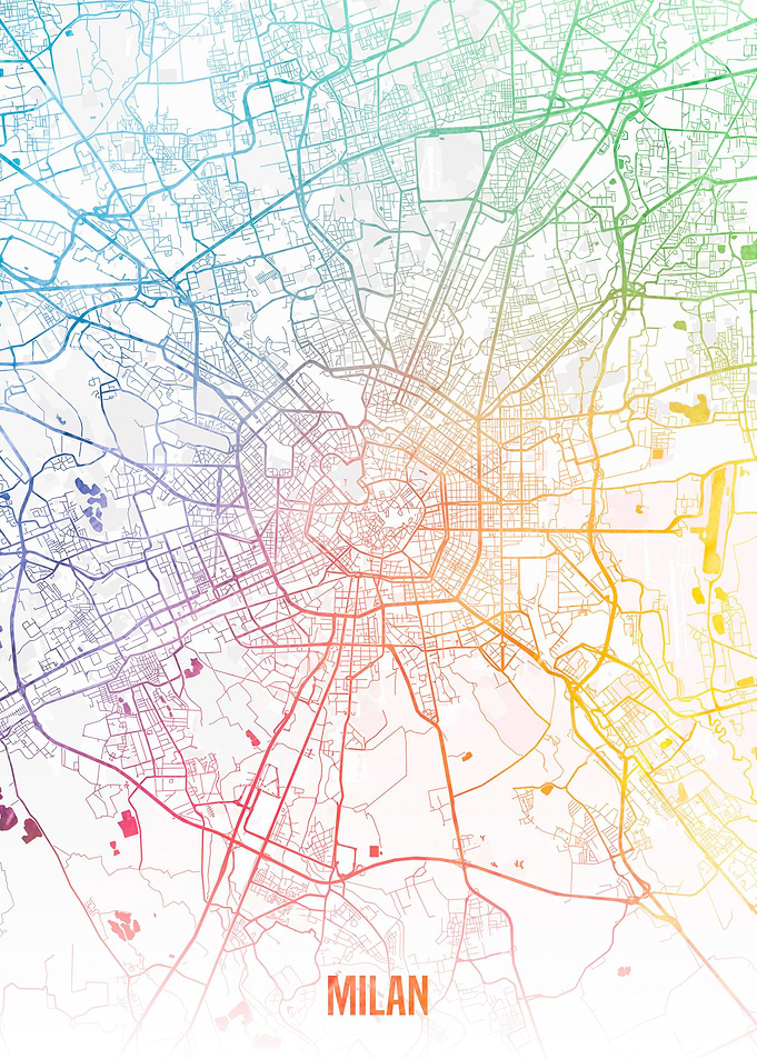 Milan map
