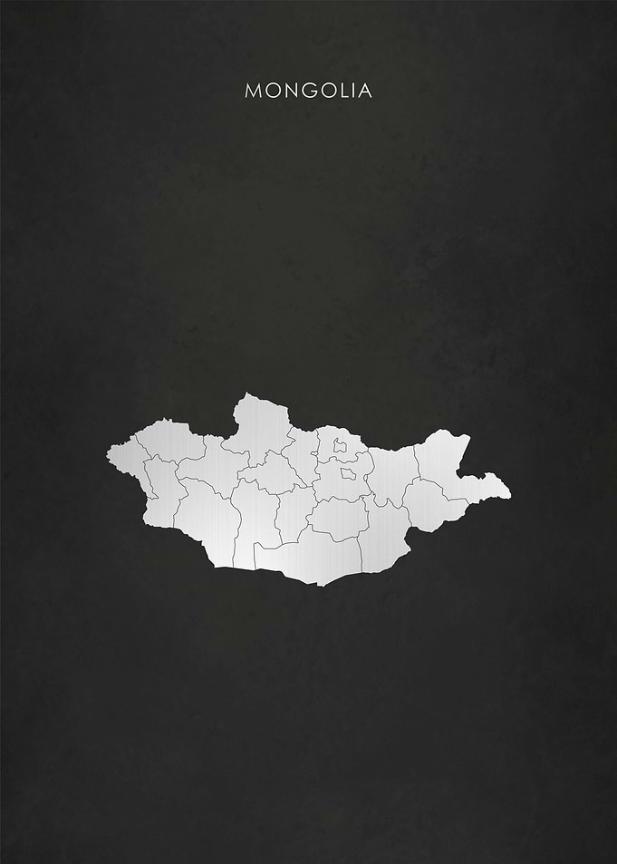 Silver Mongolia Map