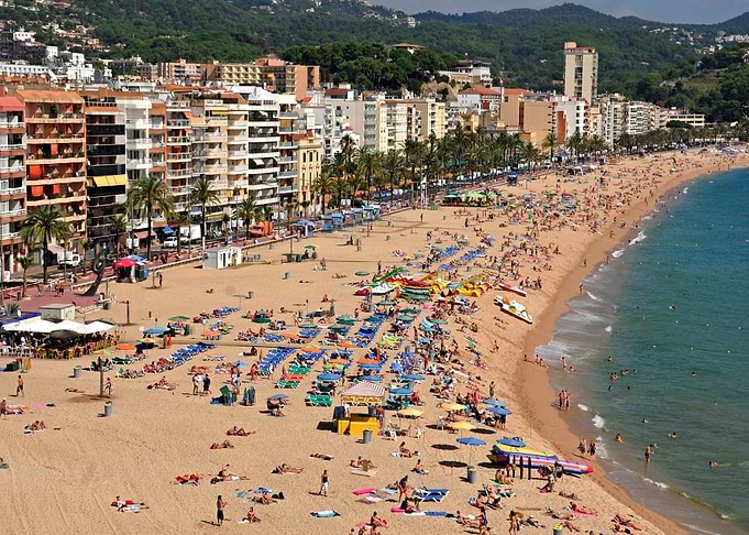 Lloret de Mar panorama