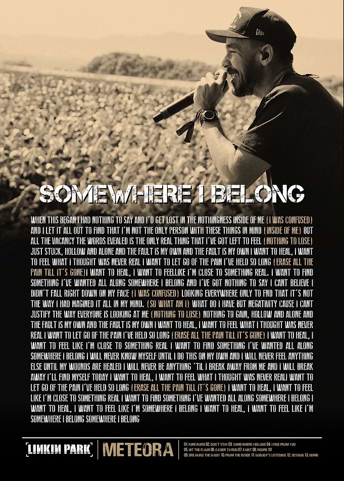 some where i belong