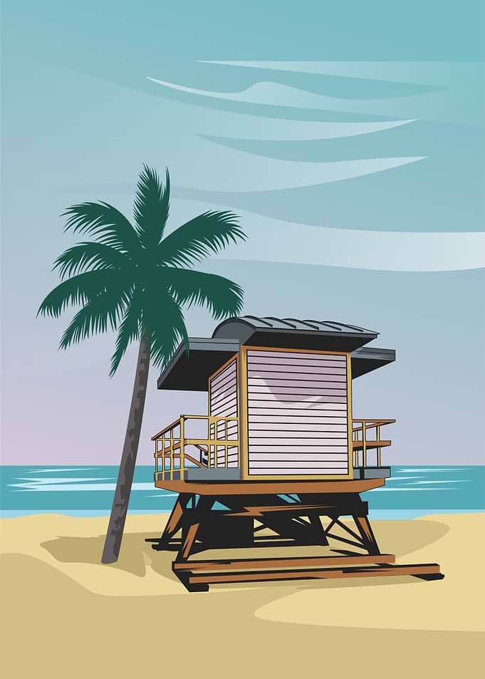 tropical beach