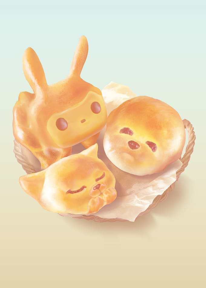 Animal Shaped Bread