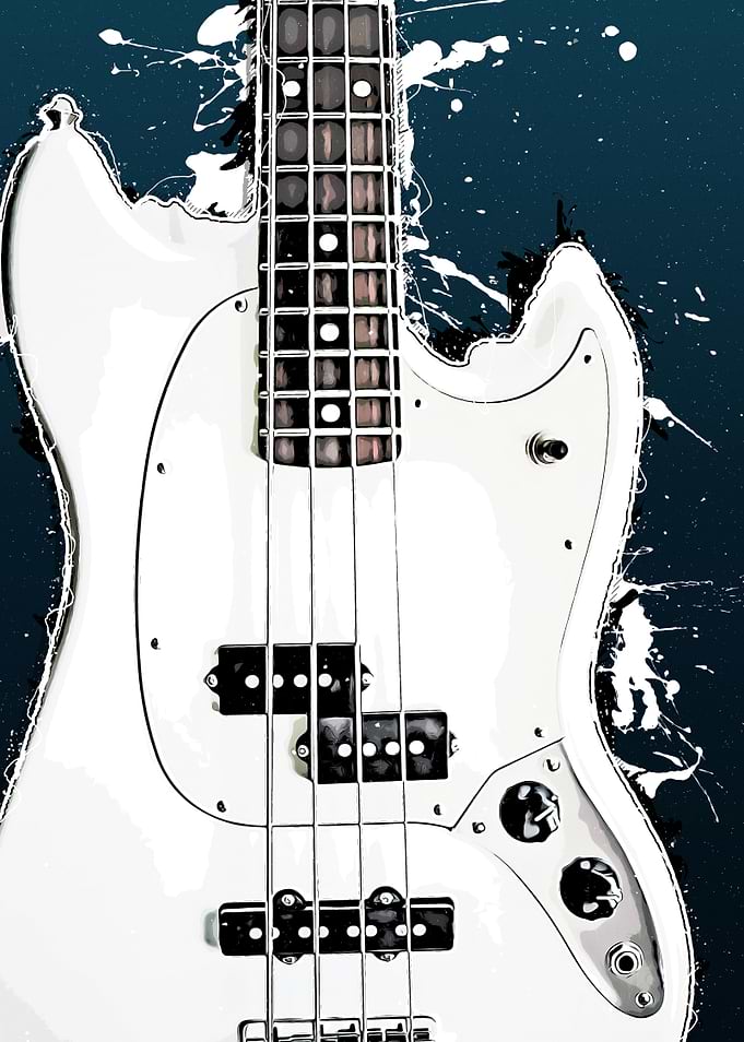 Guitar music art