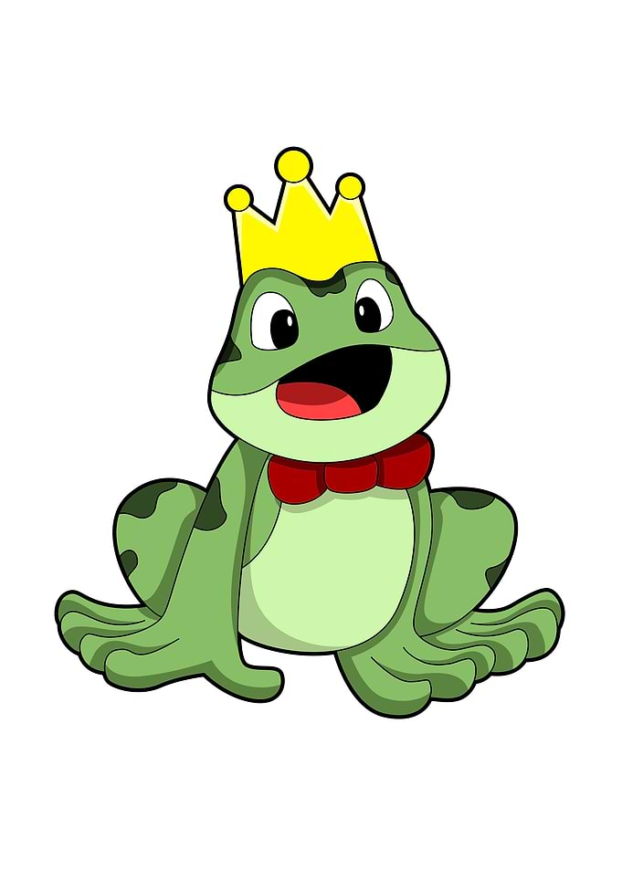 Frog prince Crown