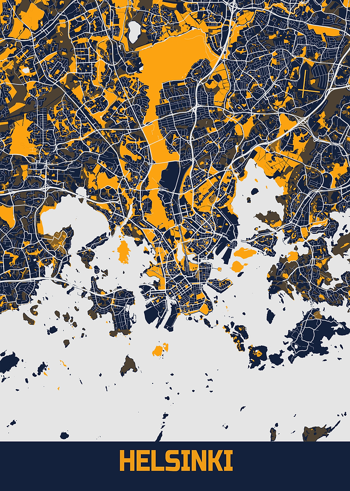 Helsinki Bluefresh Map