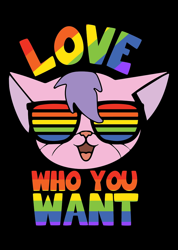 Gay Lesbian LGBT Cat