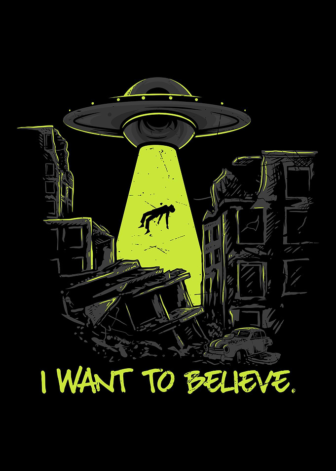 I want to believe
