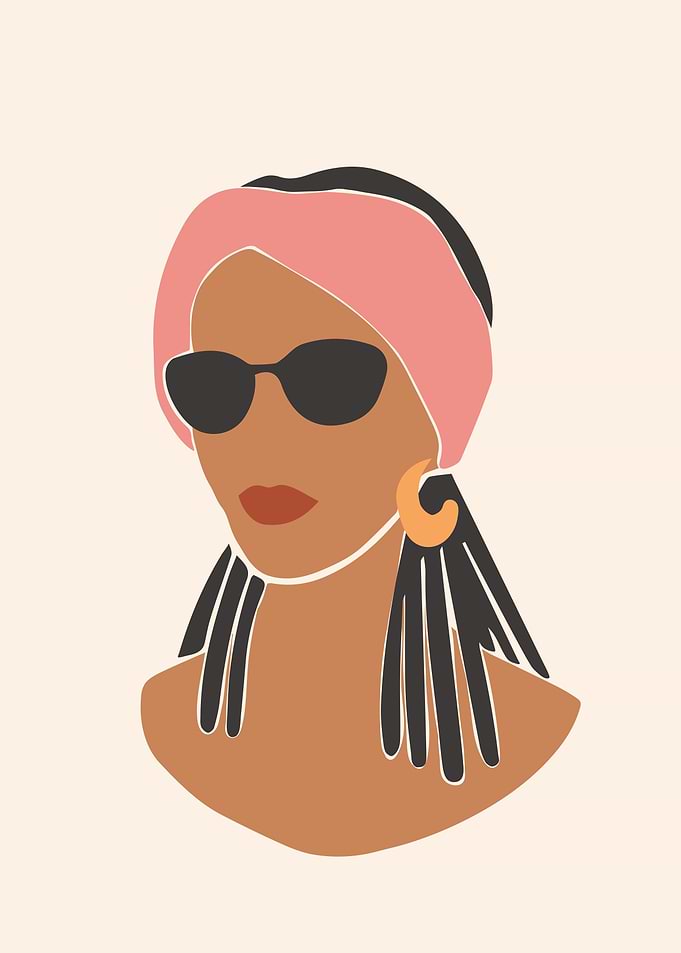 Woman in Sun Glass