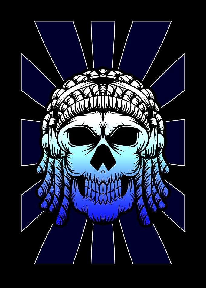 Demon Skull Gothic Devil