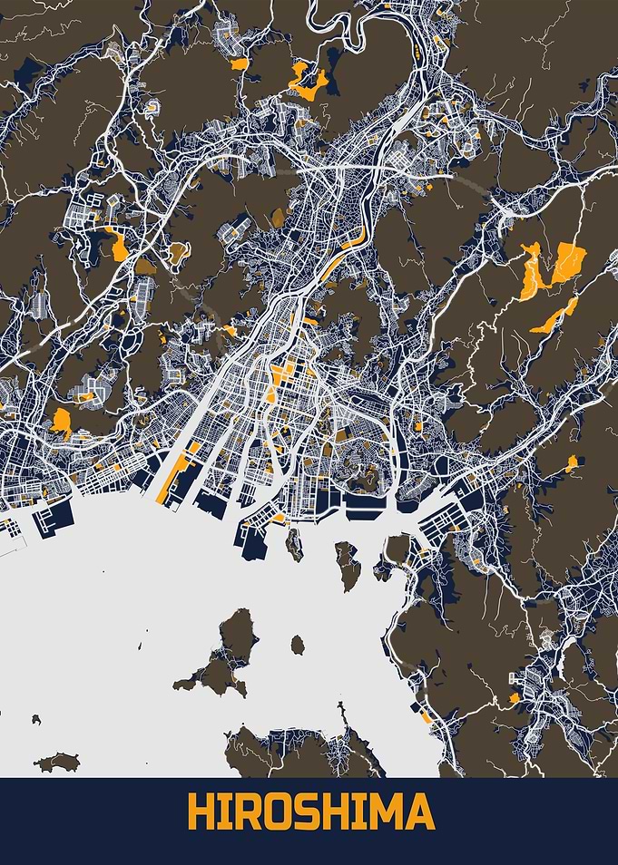 Hiroshima Bluefresh Map