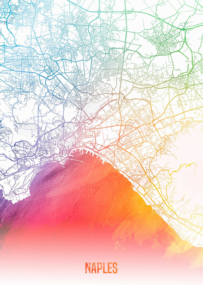 Naples map