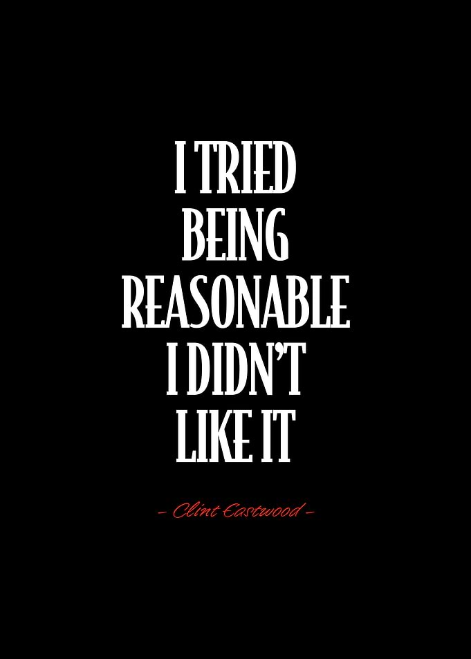 Clint Eastwood Quote