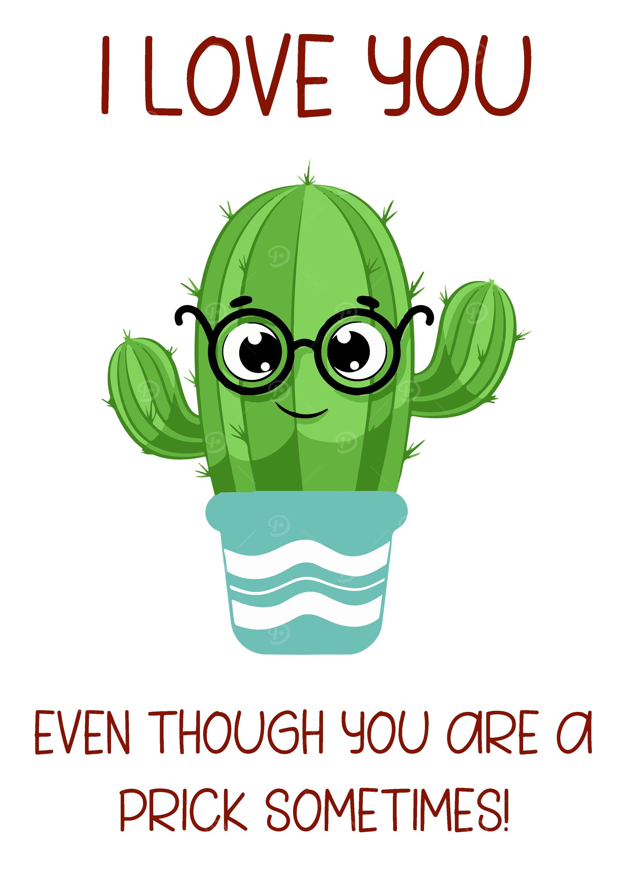 I love you prick valentine