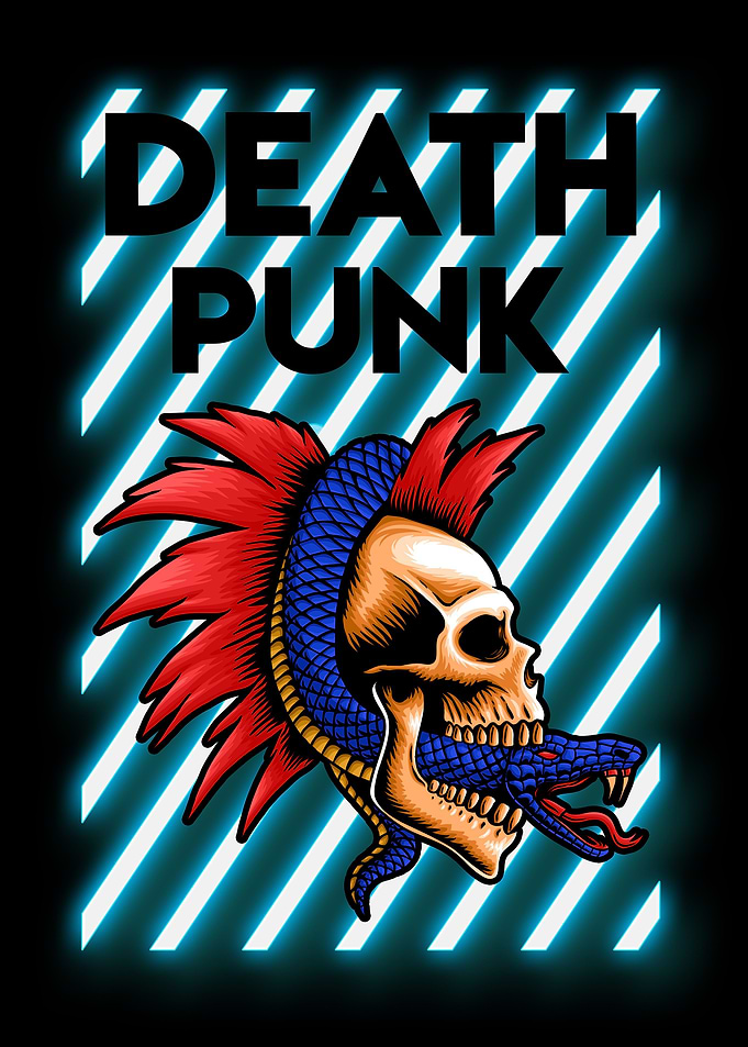 Demon Skull Gothic Devil