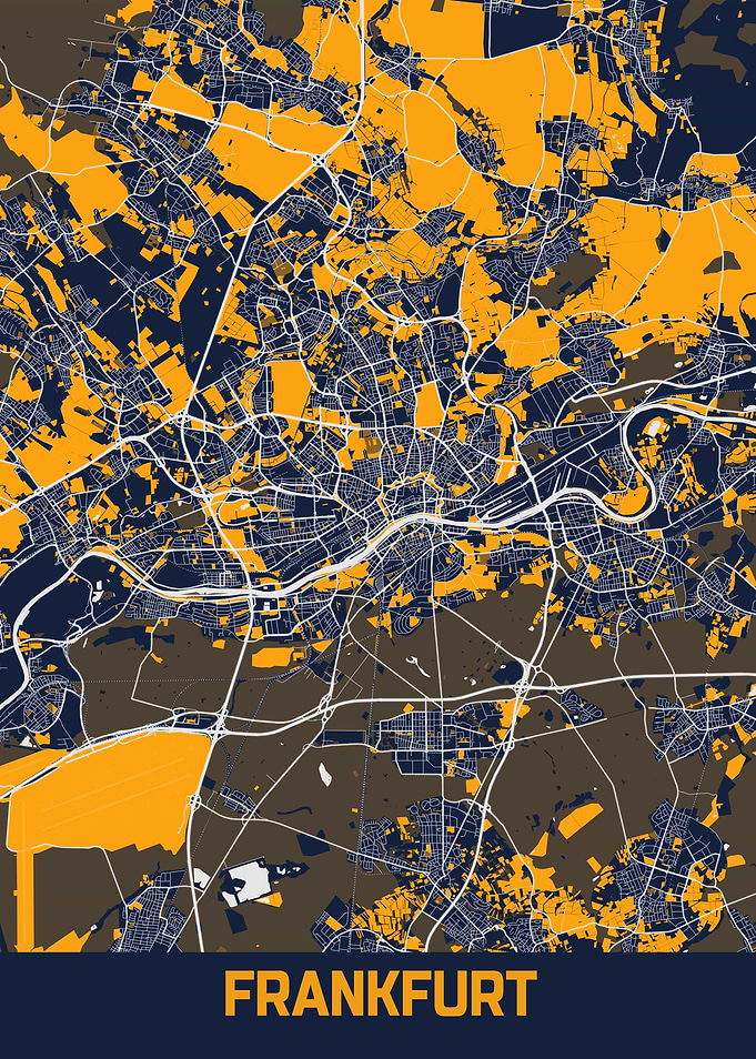 Frankfurt Bluefresh Map