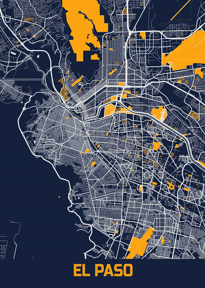 El Paso Bluefresh Map
