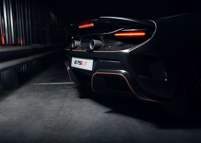 Mclaren 675 LT Rear