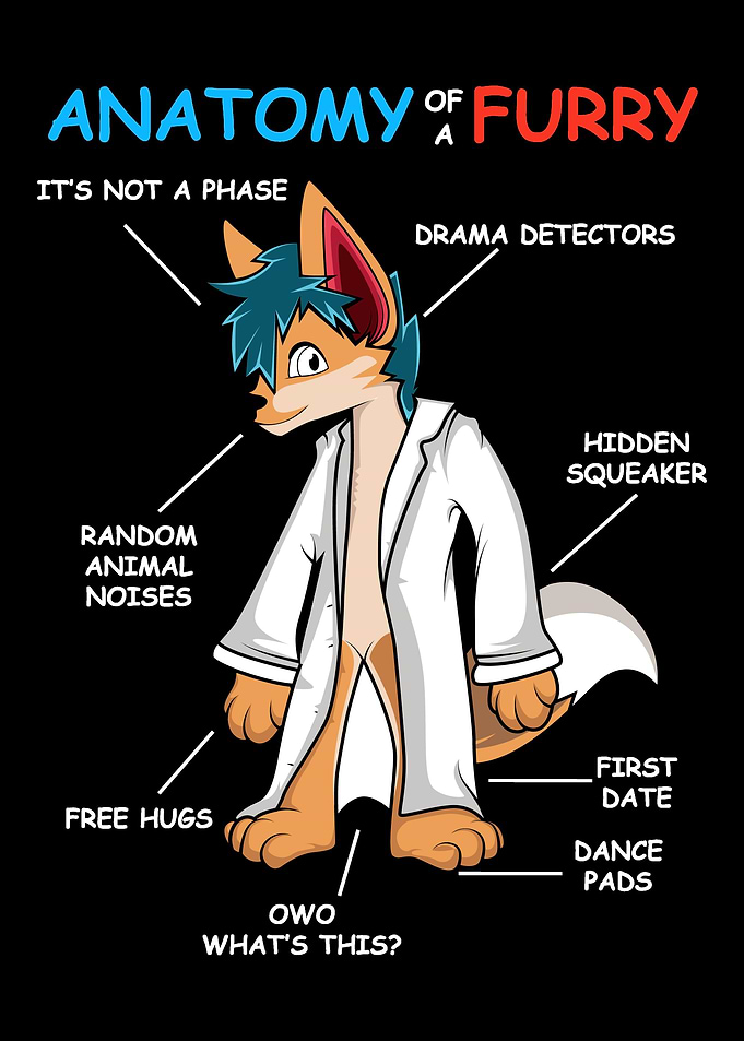 Anatomy Of Furry Animal Fu