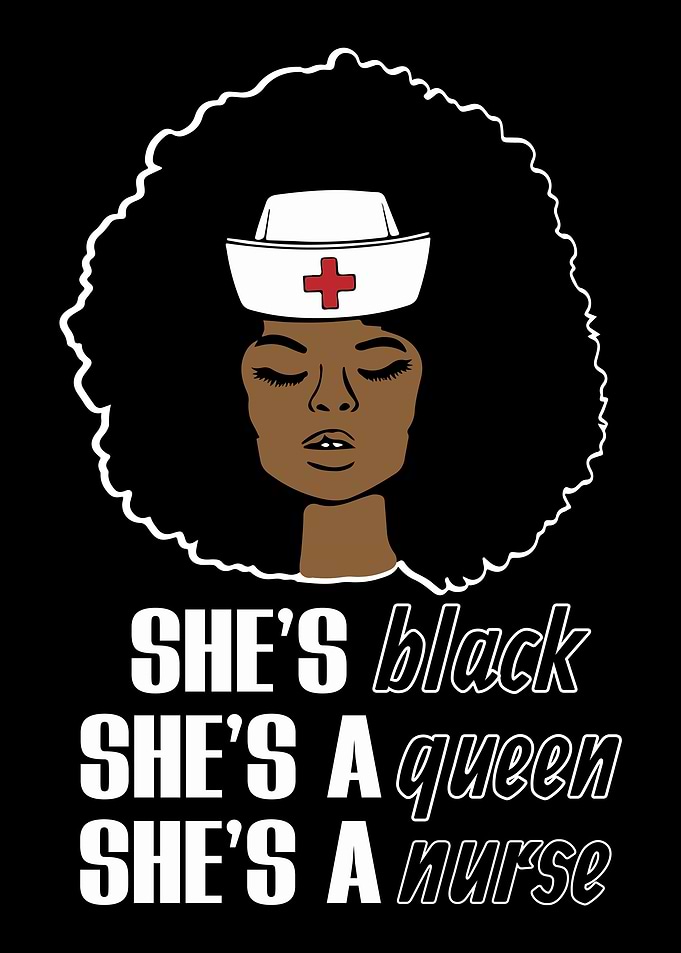 Black Nurse Women Medical