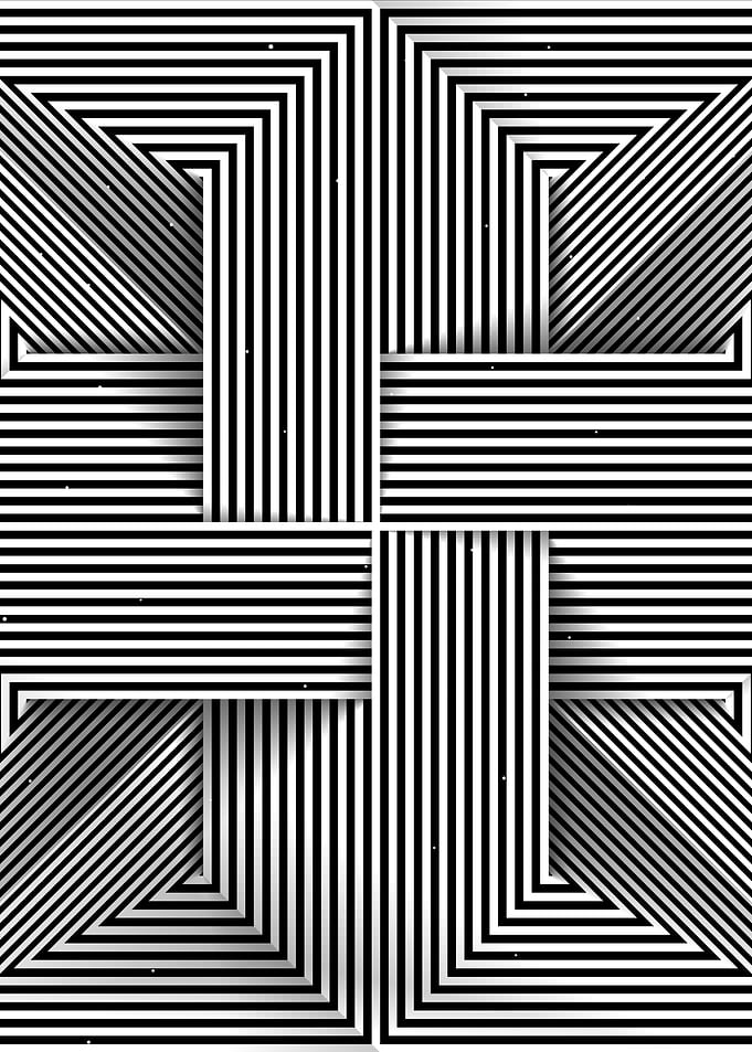 Intertwined square