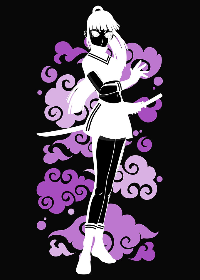 Ninja Anime Girl