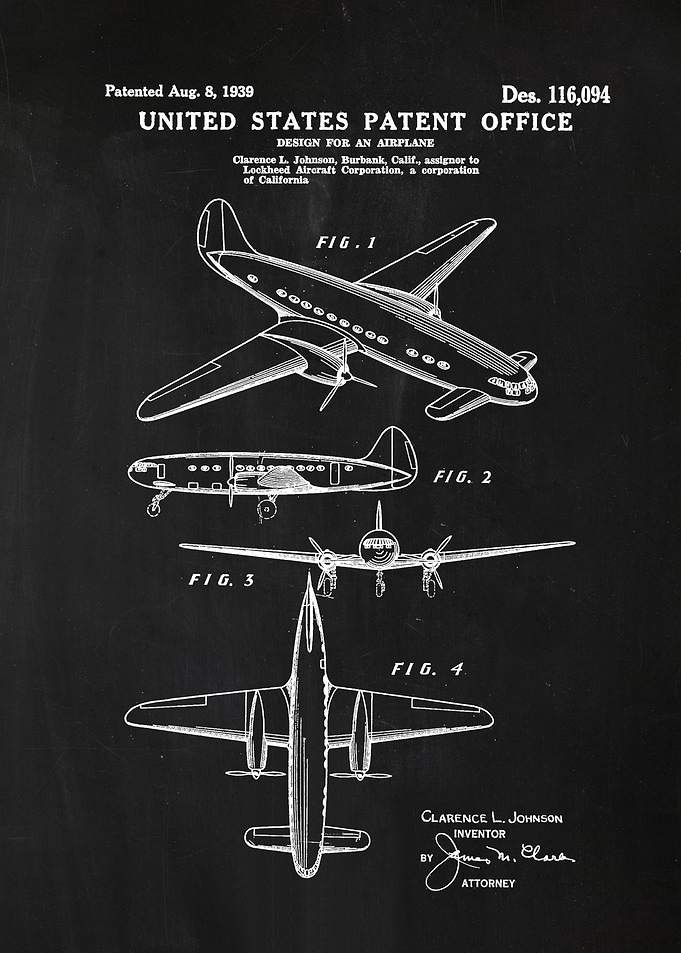 81 1939 Lockheed Airplane