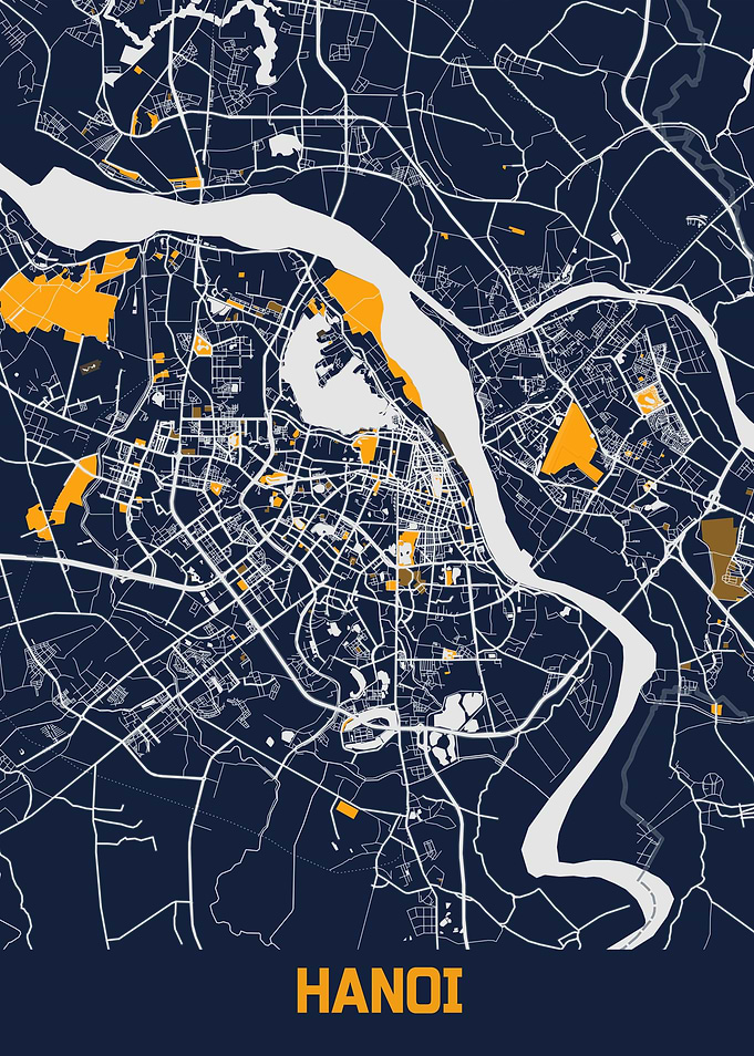 Hanoi Bluefresh Map