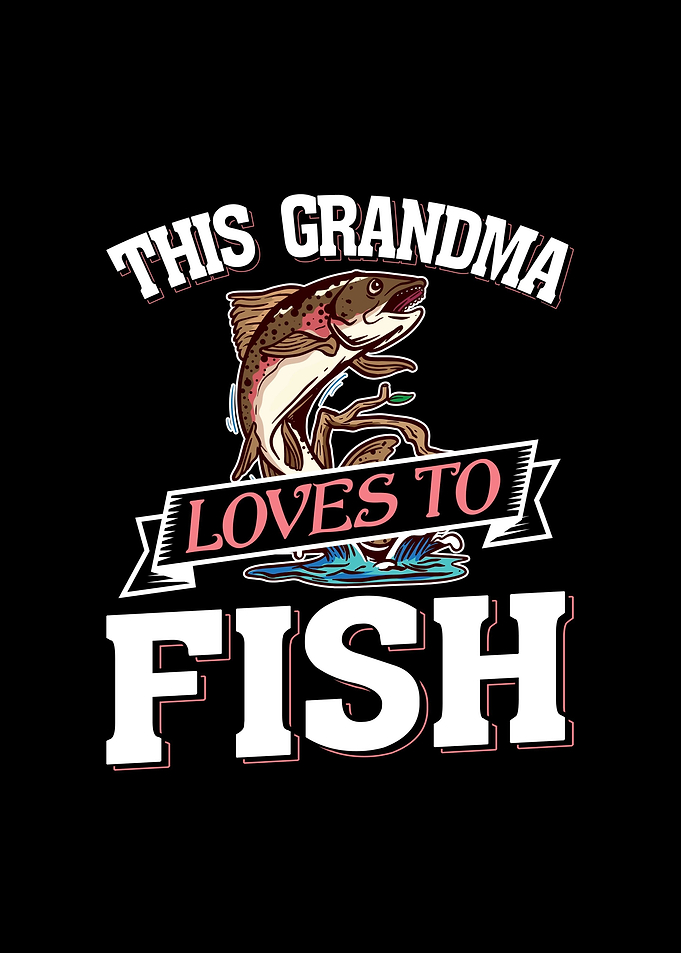 This Grandma Loves To Fish