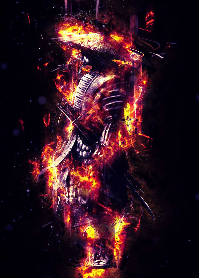 Samurai Fire of Darkness