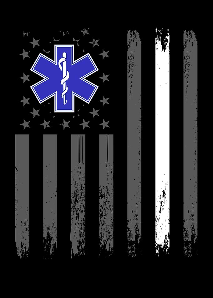 EMT American Flag