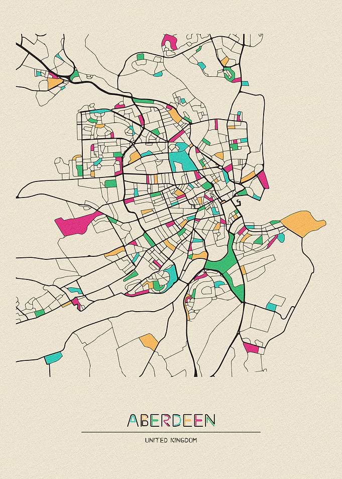 Aberdeen Map