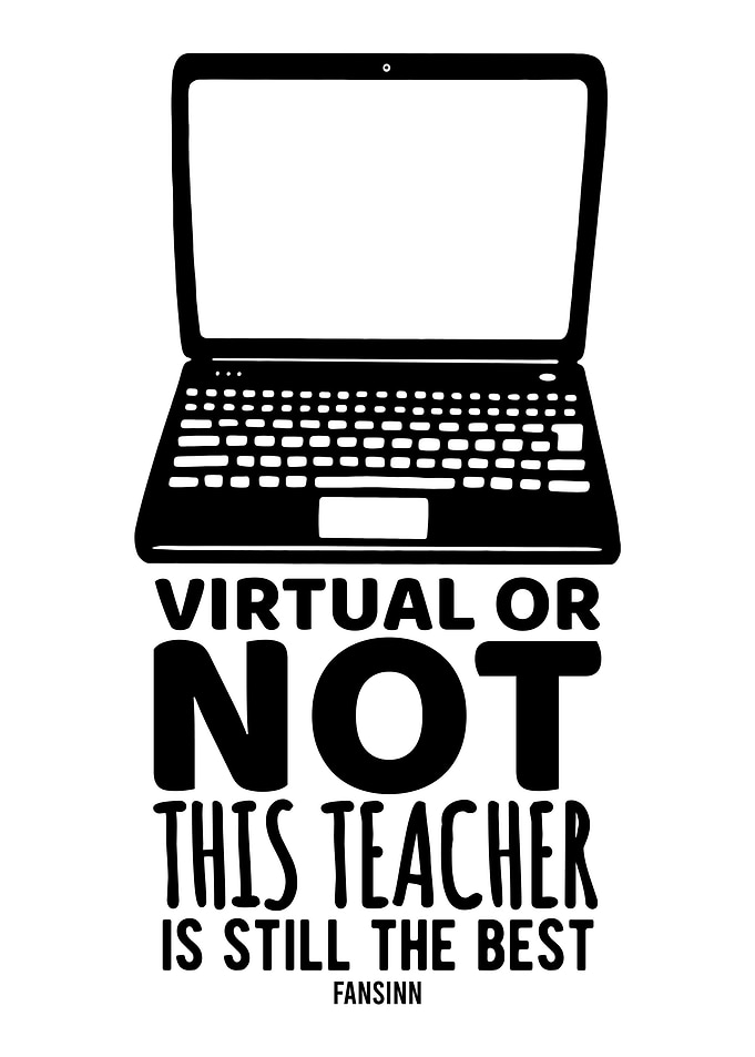 Distance learning teacher