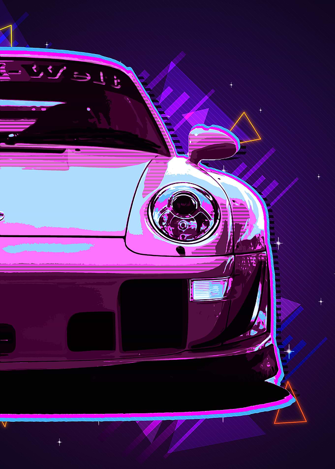 Retro Super Car