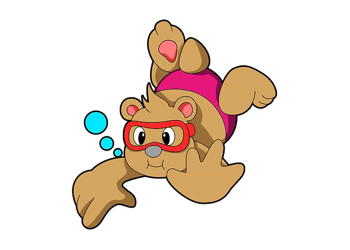 Bear Swimming