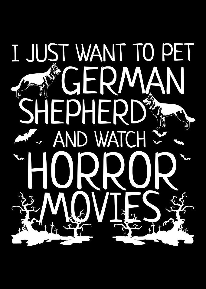 Halloween German shepherd