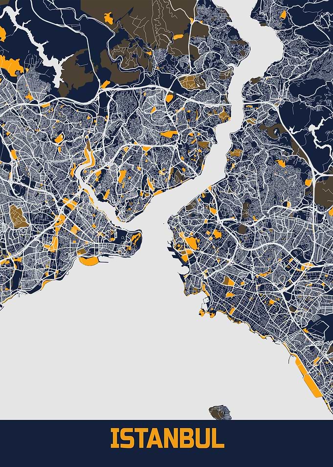 Istanbul Bluefresh Map