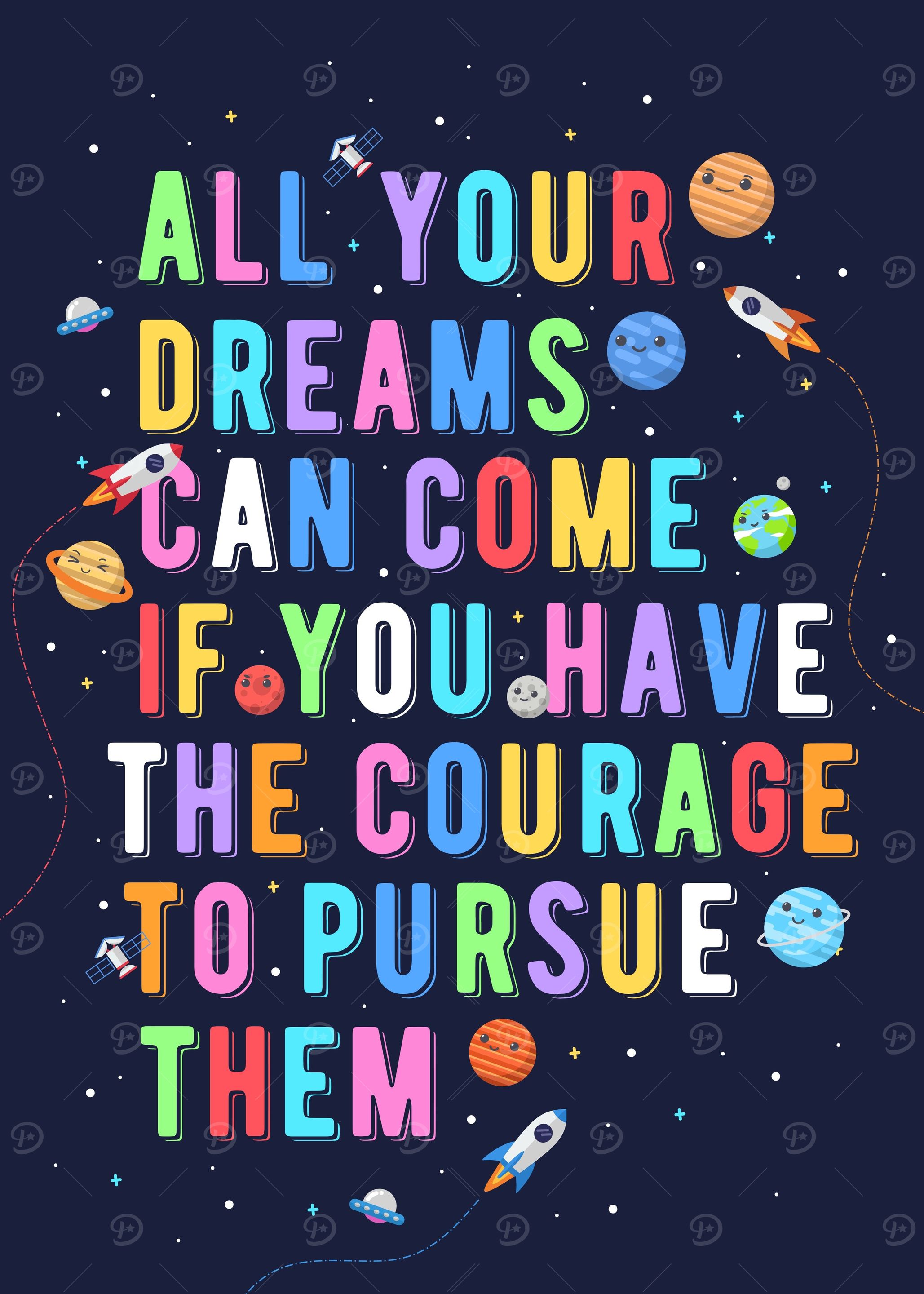 courage child to dream