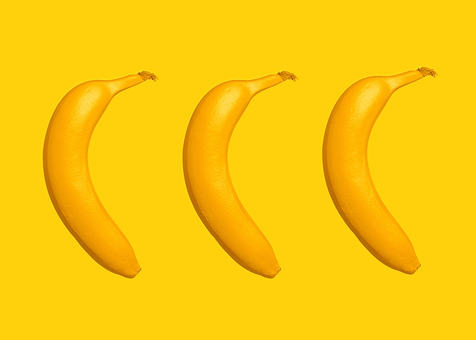 Yellow bananas