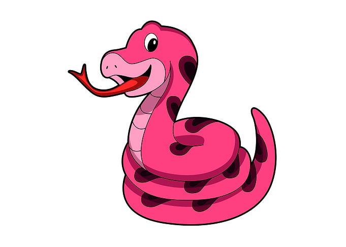 Snake pink