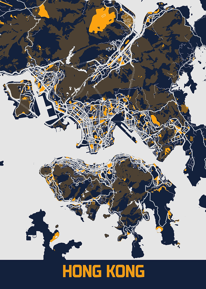 Hong Kong Bluefresh Map
