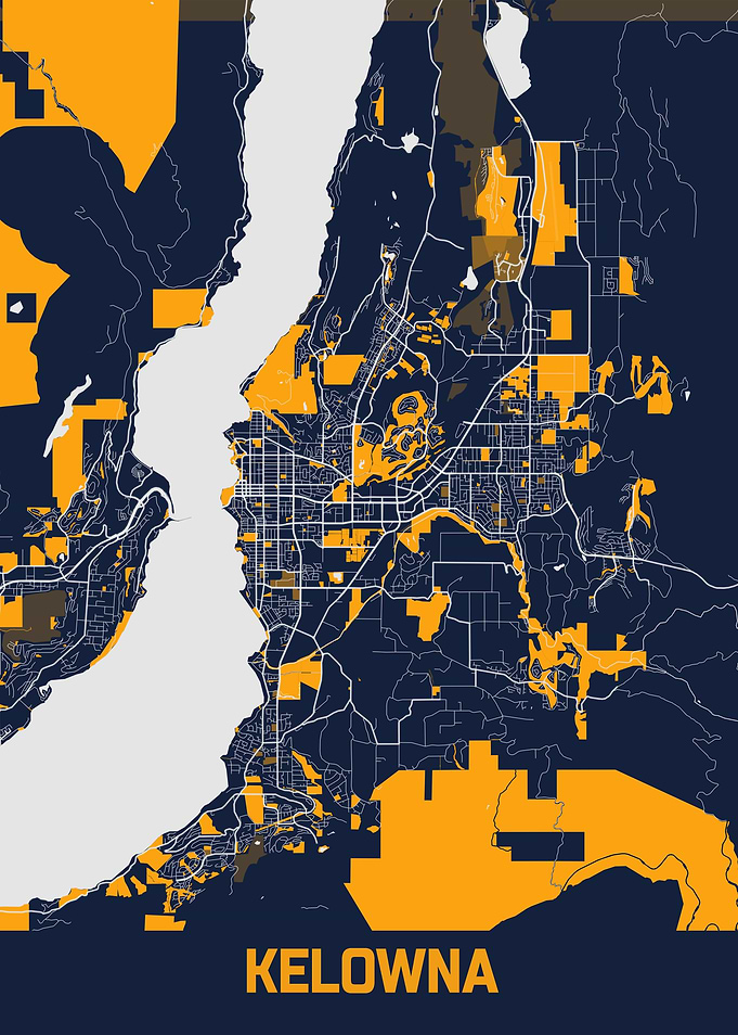 Kelowna Bluefresh Map