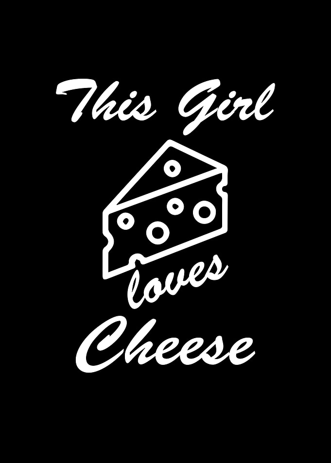 This girl loves cheese