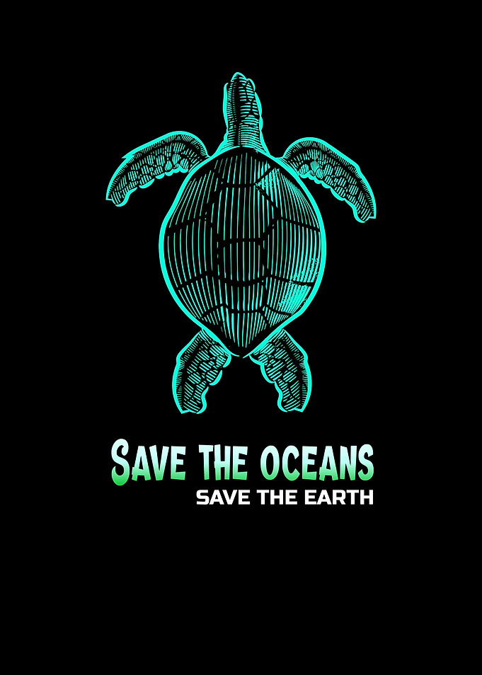 Save the Oceans earth