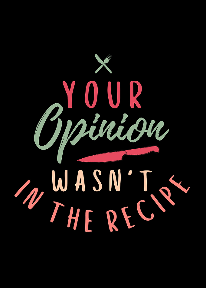Sarcastic Chef Quote