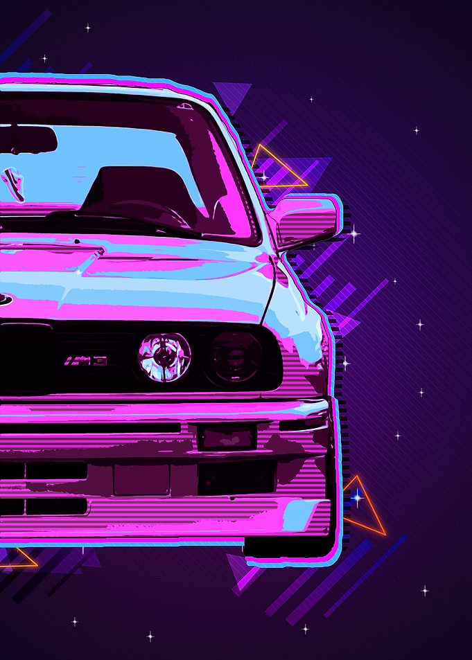 Retro Racing Car