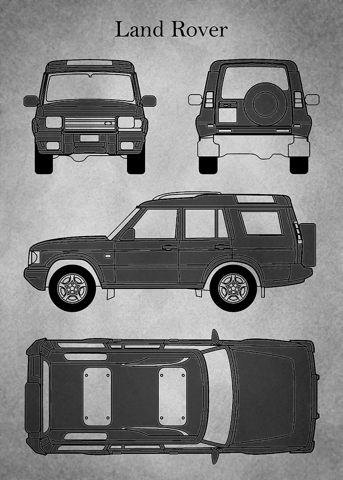 Land Rover Discovery gray